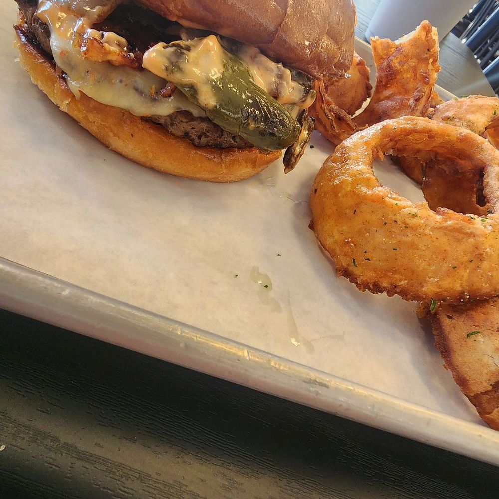 Blues Burgers - Their award winning burger. - Burgers Near Me - Forney, Texas Blues Burgers - Their award winning burger. - Burgers Near Me - Forney, Texas