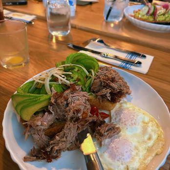 Our Nest - Carnitas avocado toast - Breakfast & Brunch Near Me - Brea, California Our Nest - Carnitas avocado toast - Breakfast & Brunch Near Me - Brea, California