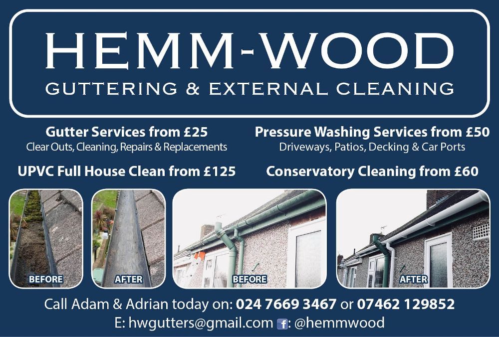 HEMMWOOD GUTTERING AND EXTERNAL CLEANING 77 Beanfield Avenue