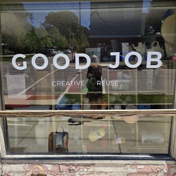 Good Job Creative Reuse - Front window - Arts & Crafts Near Me - Indianapolis, Indiana