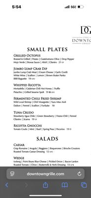 Menu photo 3 The Downtown Grille Winston-Salem, NC Menu photo 3 The Downtown Grille Winston-Salem, NC