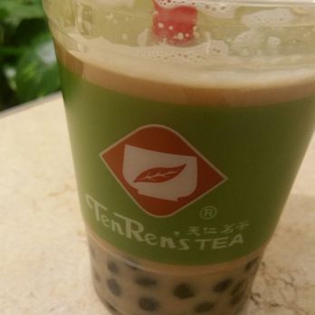 Ten Ren's Tea - Iced ginger milk tea with tapioca, light ice , light sugar for us calorie conscious foodies - Coffee & Tea Near Me - Mississauga, Ontario Ten Ren's Tea - Iced ginger milk tea with tapioca, light ice , light sugar for us calorie conscious foodies - Coffee & Tea Near Me - Mississauga, Ontario