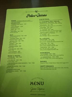 Menu photo 3 Pollos & Jarras Miami, FL