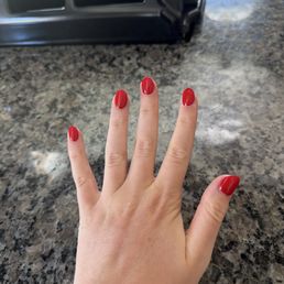 Builder gel with gel polish. Builder gel with gel polish.