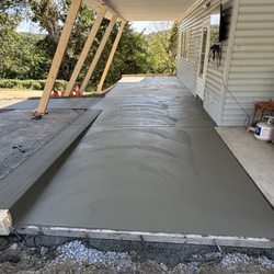 MKA Concrete Construction - Front porch
