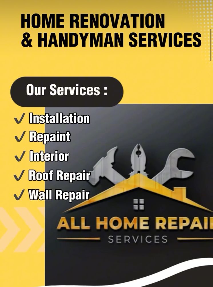 Slide of All Home Repair Services