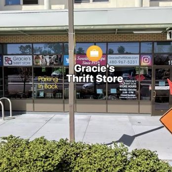 Gracie's Thrift Store - Exterior front of the Gracie's Thrift Store front. - Thrift Stores Near Me - Tempe, Arizona