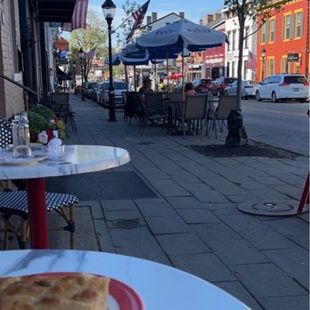 Mama’s on Main - Wonderful view, also, Foccacia bread & Ricotta spread. - Wine Bars Near Me - Covington, Kentucky Mama’s on Main - Wonderful view, also, Foccacia bread & Ricotta spread. - Wine Bars Near Me - Covington, Kentucky