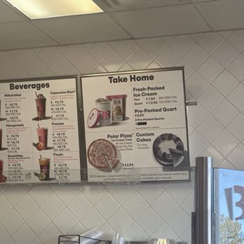 Baskin-Robbins - Menu of beverages - Desserts Near Me - Highlands Ranch, Colorado Baskin-Robbins - Menu of beverages - Desserts Near Me - Highlands Ranch, Colorado