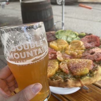 Double Mountain - Hop Lion IPA & Heirloom Tomorrow Pizza - Pizza Near Me - Portland, Oregon Double Mountain - Hop Lion IPA & Heirloom Tomorrow Pizza - Pizza Near Me - Portland, Oregon