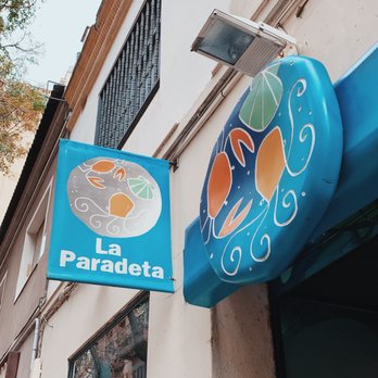 La Paradeta - front store sign - Seafood Near Me - Barcelona, B