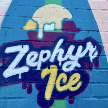 Zephyr Ice - Sign - Desserts Near Me - Portland, Maine