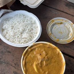 Coconut shrimp curry
