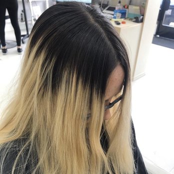 Glamourax - BEFORE (not done by Evelyn) - Hair Salons Near Me - Burbank, California