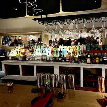 Hanami Sushi Bar & Grill - the bar area - Japanese Near Me - Belmont, Massachusetts