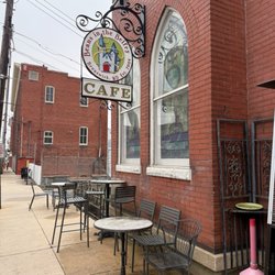 Beans in the Belfry - To the left of the front entrance