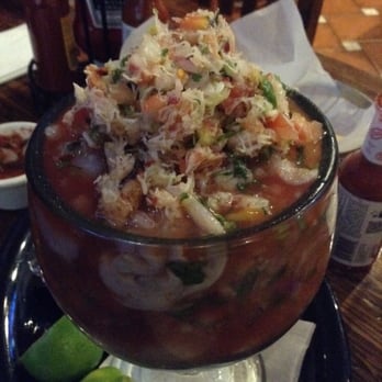 Playa Azul - Vuelve a la vida - seafood combination: shrimp, crab, oysters, scallops, and octopus. - Latin American Near Me - San Francisco, California Playa Azul - Vuelve a la vida - seafood combination: shrimp, crab, oysters, scallops, and octopus. - Latin American Near Me - San Francisco, California