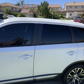 Imperium Mobile Auto Detailing - Water spot damage before on windows and body - Auto Detailing Near Me