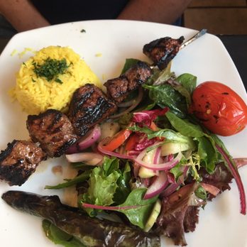 Sultan Mediterranean Grill - Beef kabob - too tough; too much ligaments on the meat - Mediterranean Near Me - Moab, Utah
