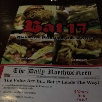 Bat 17 - New American Near Me - Evanston, Illinois