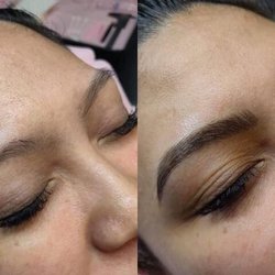 Sage Brow Studio - Before vs after