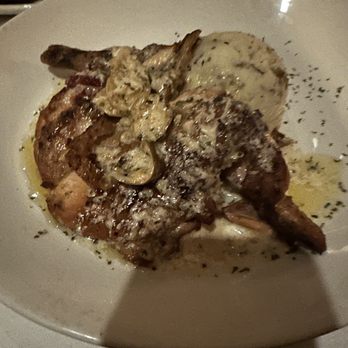 Sullivan's Steakhouse - HERB BRICK CHICKEN GARLIC MASHED POTATOES - Steakhouses Near Me - Baton Rouge, Louisiana