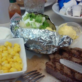 Jack's Whittier Restaurant - NY steak a salad veggies baked potato cornbread and dessert! - Breakfast & Brunch Near Me - Whittier, California Jack's Whittier Restaurant - NY steak a salad veggies baked potato cornbread and dessert! - Breakfast & Brunch Near Me - Whittier, California