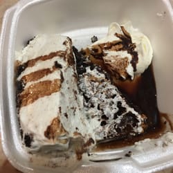 Dessert turned upside down!