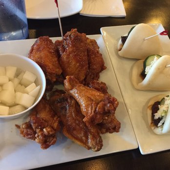 Bonchon San Jose - Blossom Hill Rd - 10 PC soy garlic/spicy wings, and pork belly baos - Chicken Wings Near Me - San Jose, California Bonchon San Jose - Blossom Hill Rd - 10 PC soy garlic/spicy wings, and pork belly baos - Chicken Wings Near Me - San Jose, California