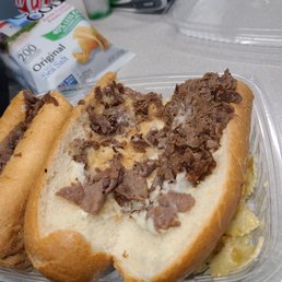Not toasted sub