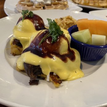 MIX Kitchen & Bar - Short Rib Benedict - Cocktail Bars Near Me - Ithaca, New York MIX Kitchen & Bar - Short Rib Benedict - Cocktail Bars Near Me - Ithaca, New York