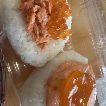 Onigiri Onibe - Highly recommend mentaiko with egg. Super creamy! - Japanese Near Me - Honolulu, Hawaii
