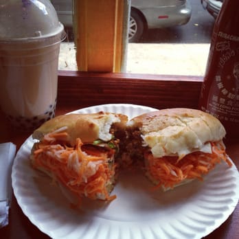 Banhmigos - The traditional bahn mi, group pork, chicken liver and something else, who cares it's delicious - Vietnamese Near Me - Brooklyn, New York Banhmigos - The traditional bahn mi, group pork, chicken liver and something else, who cares it's delicious - Vietnamese Near Me - Brooklyn, New York