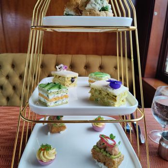 Napa Valley Wine Train - Tea snacks - New American Near Me - Napa, California