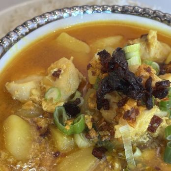 Cherry Blossom - Burmese CHICKEN and POTATO CURRY - Asian Fusion Near Me - Carlsbad, California