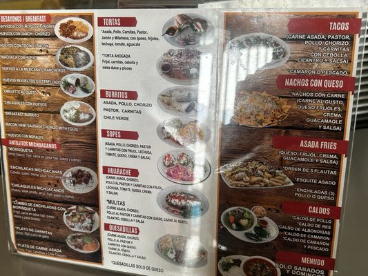Menu photo 1 Apatzingan Pomona, CA Menu photo 1 Apatzingan Pomona, CA