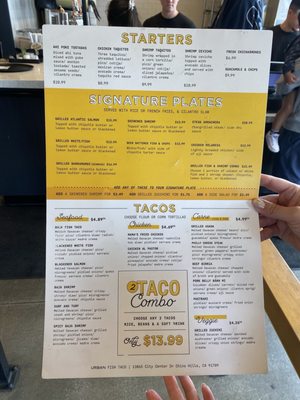 Menu photo 4 Urban Fish Taco Chino Hills, CA Menu photo 4 Urban Fish Taco Chino Hills, CA