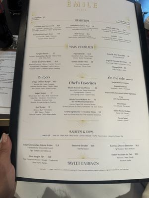 Menu photo 1 ÉMILE Vienna, 9