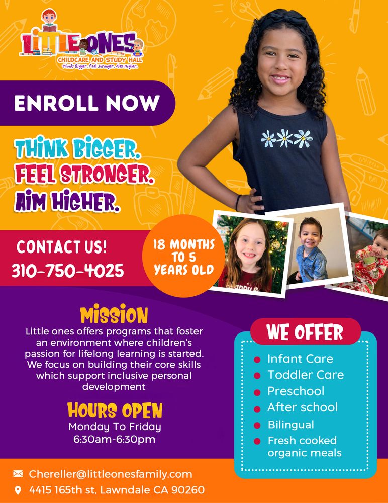 Little Ones Academy - childcare center in Lawndale, CA