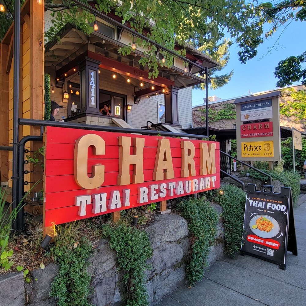 Charm Thai Restaurant - Streetview - Thai Near Me - Portland, Oregon