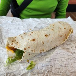 Wendy's - Chicken wrap.