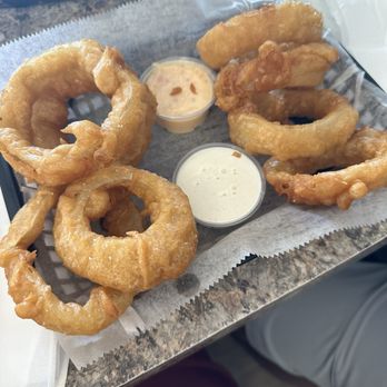 The Boardwalk Grill - Onion Rings! - Seafood Near Me - Madeira Beach, Florida The Boardwalk Grill - Onion Rings! - Seafood Near Me - Madeira Beach, Florida