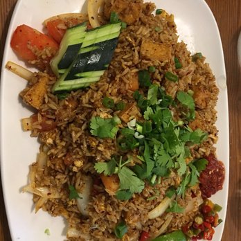 Bangkok Kitchen - Bangkok Style Fried Rice with Extra Egg and Tofu (Thai Hot) - Thai Near Me - Maumee, Ohio