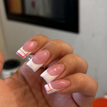 The Paris Nail - first nail has tiny holes that could have been easily fixed in that moment ! . - Nail Salons Near Me - San Marcos, Texas The Paris Nail - first nail has tiny holes that could have been easily fixed in that moment ! . - Nail Salons Near Me - San Marcos, Texas
