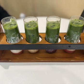 Vivot Craft Cafe - Matcha Flight - Bubble Tea Near Me - Fullerton, California Vivot Craft Cafe - Matcha Flight - Bubble Tea Near Me - Fullerton, California