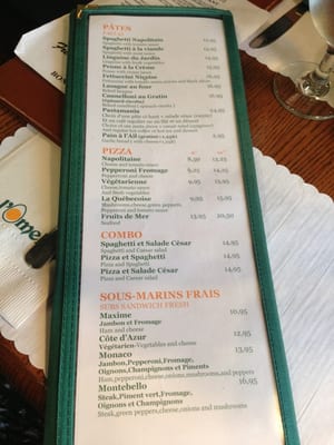 Menu photo 6 Cafe Bistro L'omelette Quebec City, QC Menu photo 6 Cafe Bistro L'omelette Quebec City, QC
