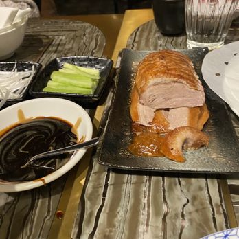 Mott 32 - Peking duck thinly sliced - Chinese Near Me - Vancouver, British Columbia Mott 32 - Peking duck thinly sliced - Chinese Near Me - Vancouver, British Columbia