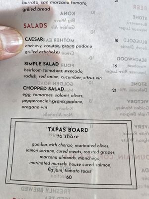 Menu photo 4 Bluegold Huntington Beach, CA