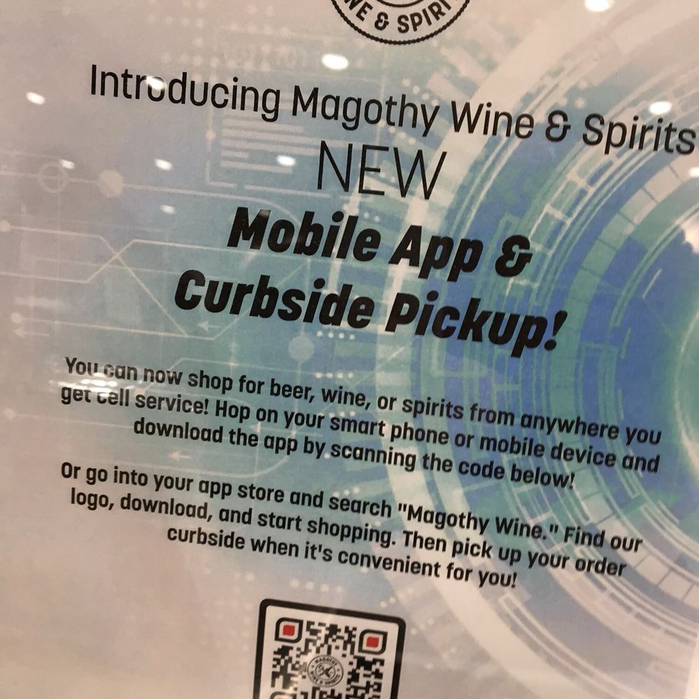 Magothy Wine and Spirits - Download the app, which has wine enthusiast comments on select wines and spirits and curbside pick up! - Beer, Wine & Spirits Near Me - Severna Park, Maryland