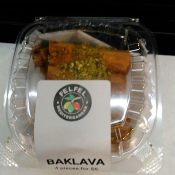FelFel Mediterranean - Baklava - Mediterranean Near Me - Denver, Colorado